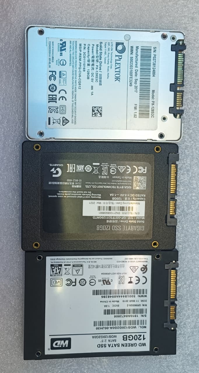 Olds Ssd 120 gb and 128 gb Sata