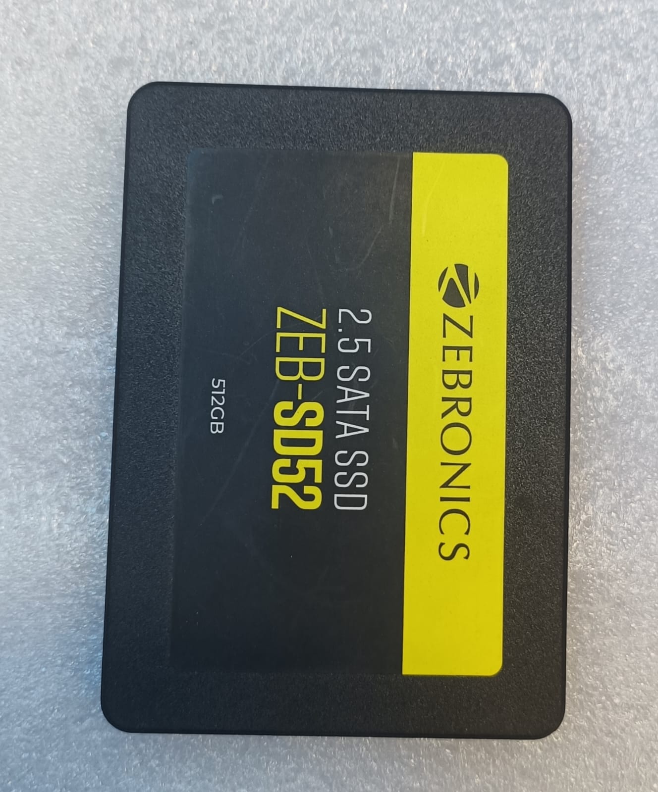 Olds Zebronics Ssd 512gb Sata